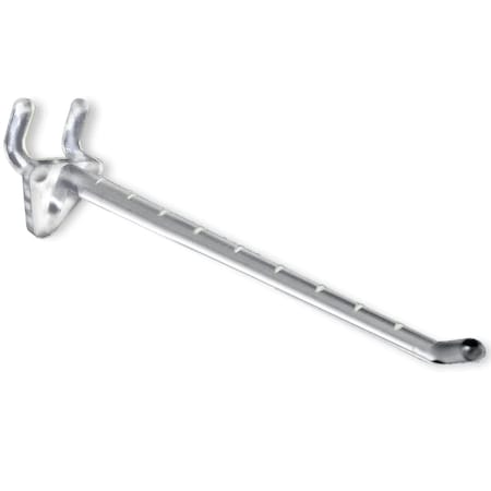 Azar Displays 6" Glass-Filled Nylon Hook: 0.287" Dia., PK50 800076-CLR